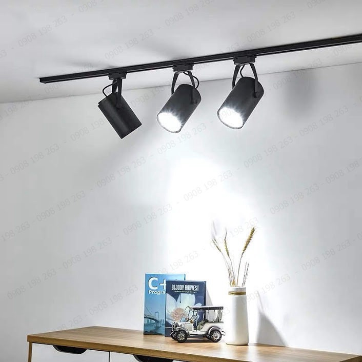 Đèn rọi ray cob 7w - 12w.