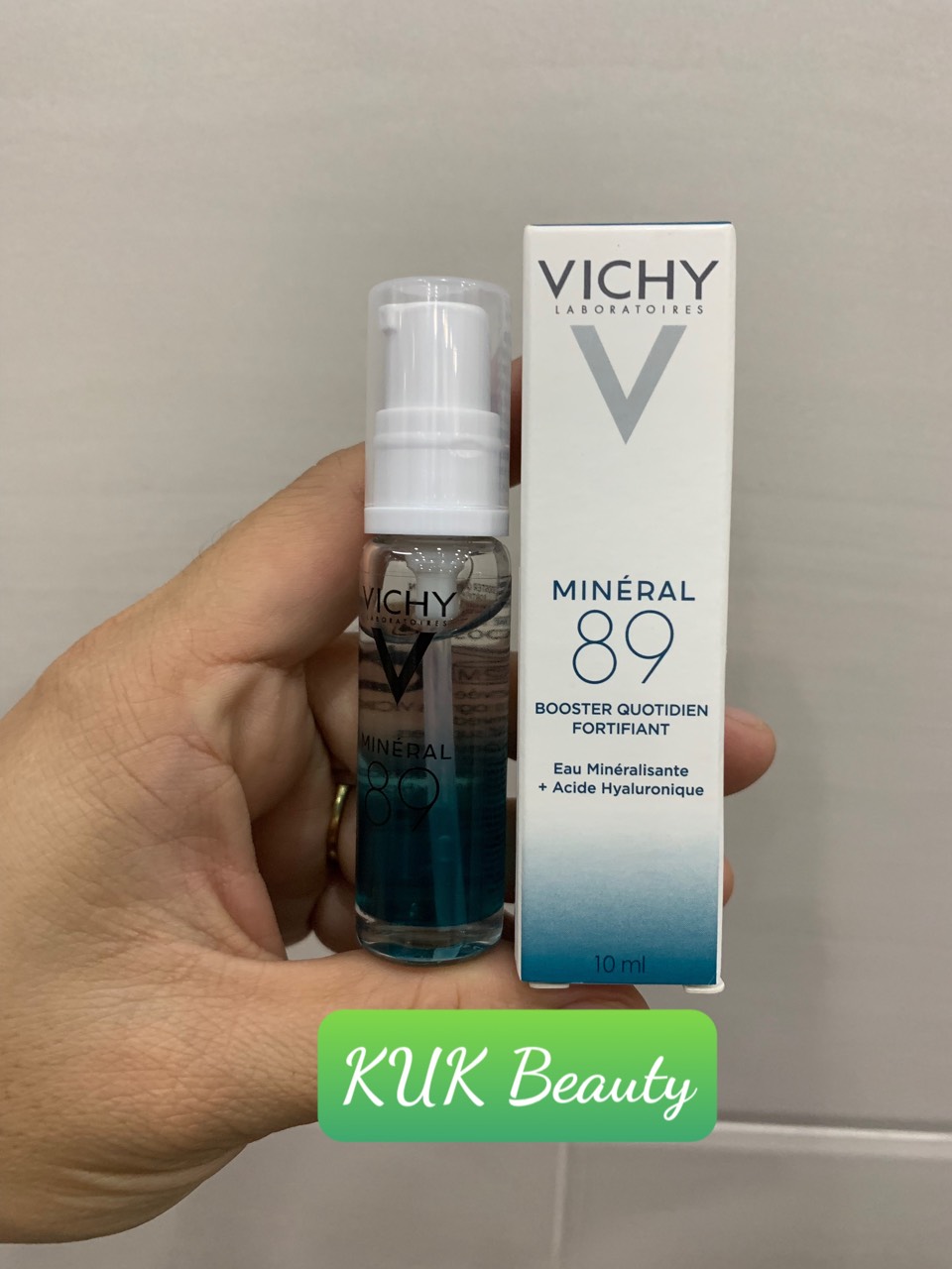 Dưỡng chất khoáng cô đặc giúp da sáng mịn và căng mượt vichy mineral 89
