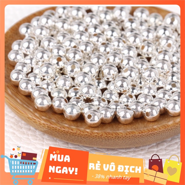 Sập sàn 100 bi bạc 2mm - hàng bạc siêu đẹp loại 1 ph356