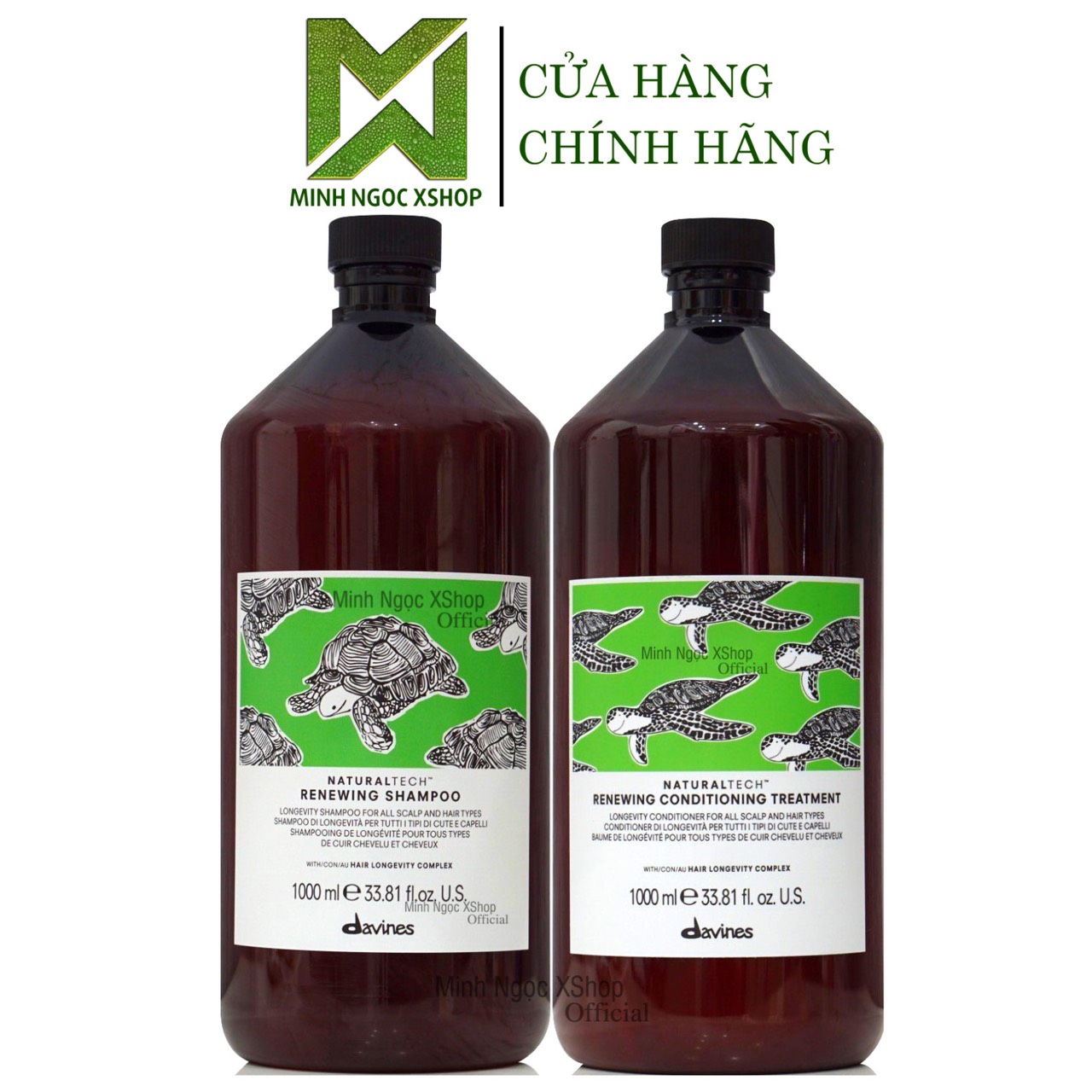 Dầu gội xả trường thọ Davines Renewing 1000ML chính hãng