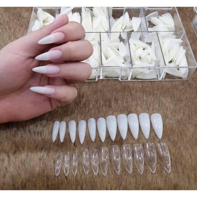 Móng úp Các phom nhọn HSM hộp to loại xịn