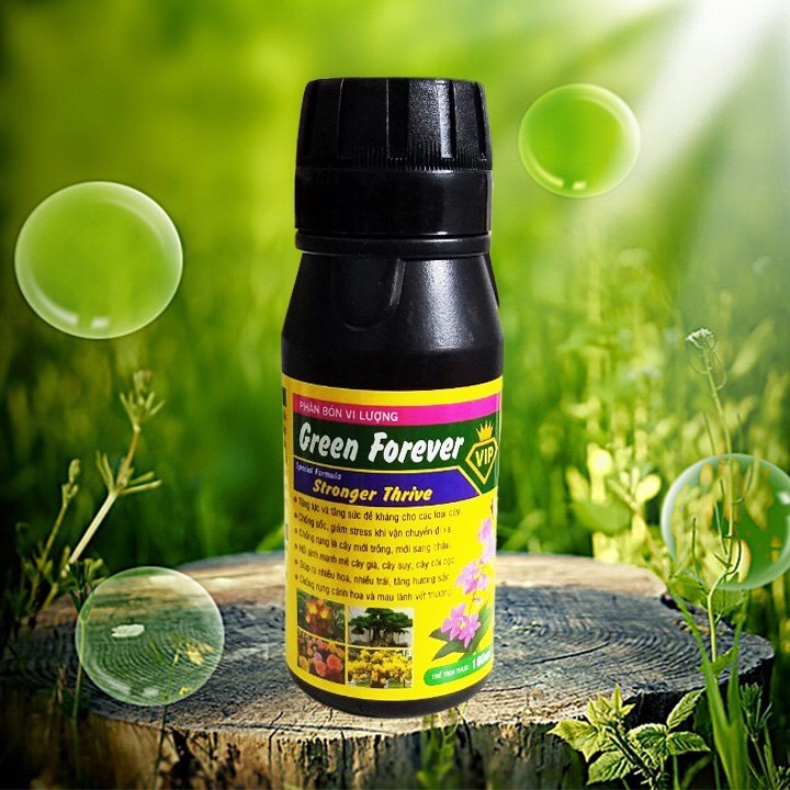 Phân bón vi lượng green forever - chai 100ml stronger thrive