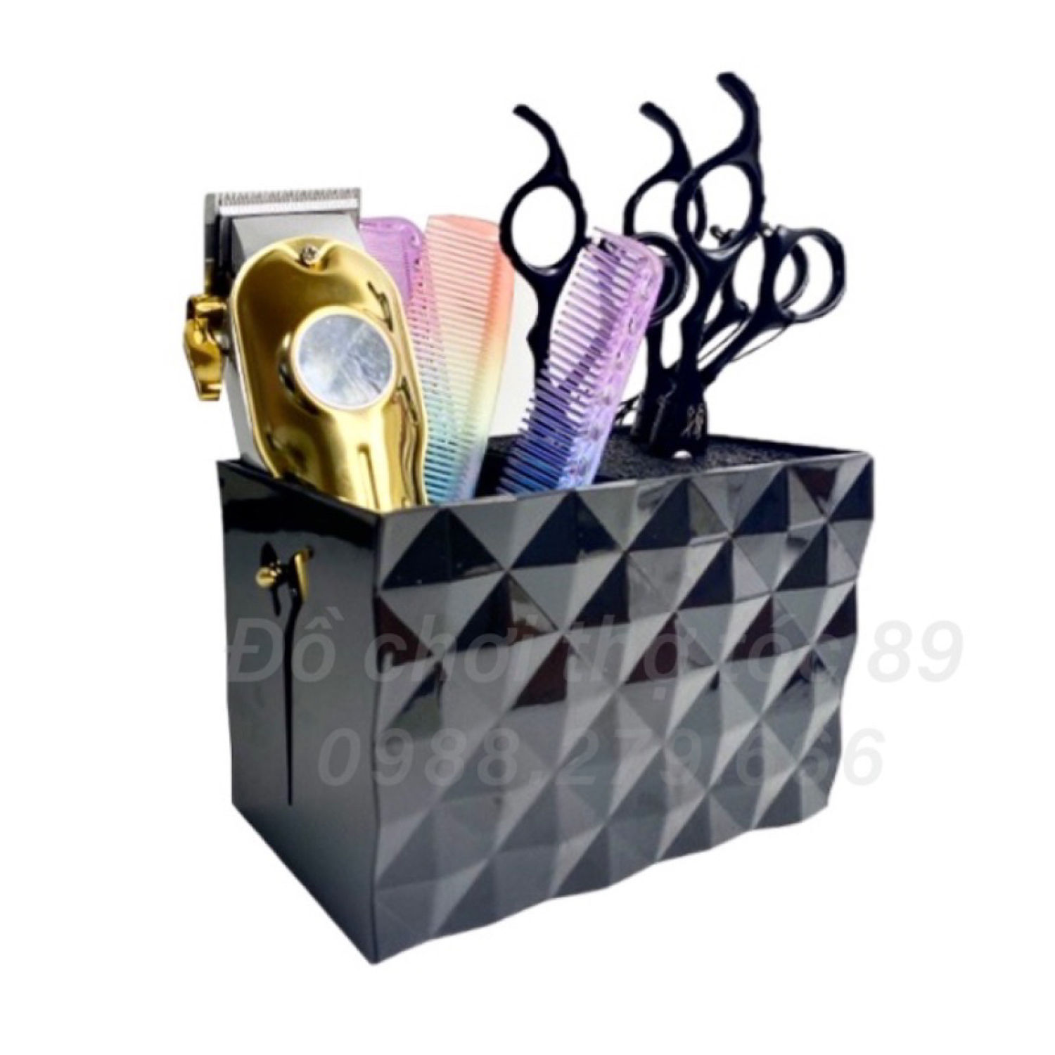 ❌GIÁ SỈ❌ Hộp đựng kéo lược tiện dụng cho Salon tóc, Barbershop