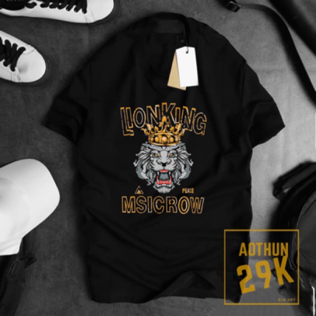 [HCM]ALBUM 742 - ÁO THUN LION KING PHONG CÁCH BỤI BẶM ĐƯỜNG PHỐ 10 MÀU CỰC ĐẸP