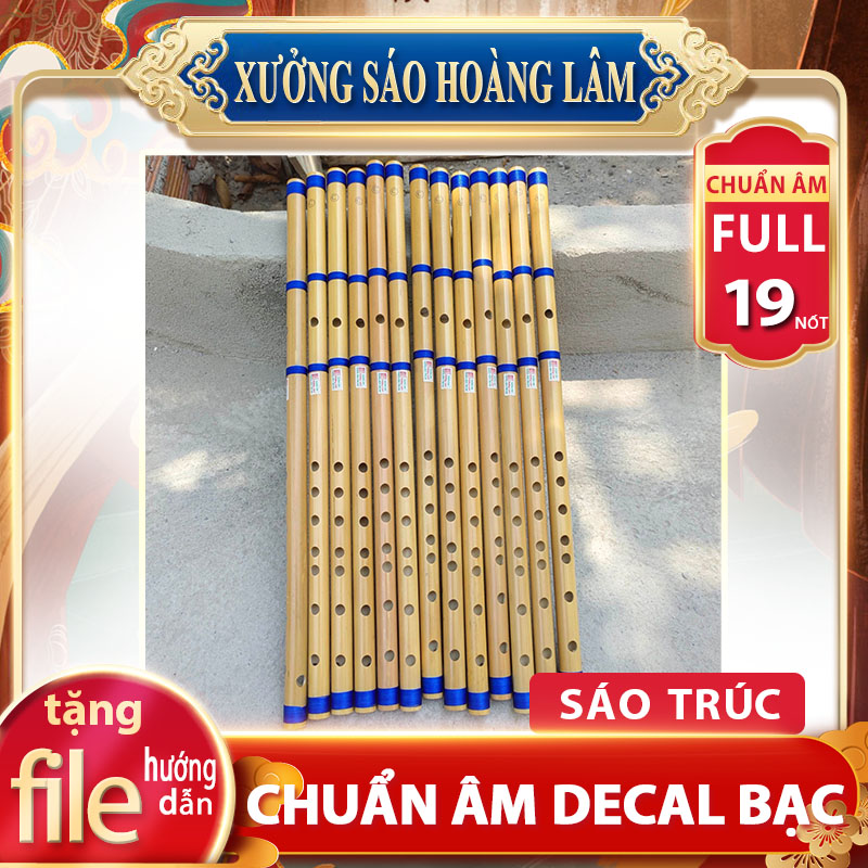  Sáo trúc tone đô c5 - Nhạc cụ truyền thống với giá cả hợp lý Xưởng Sáo Hoàng Lâm 
