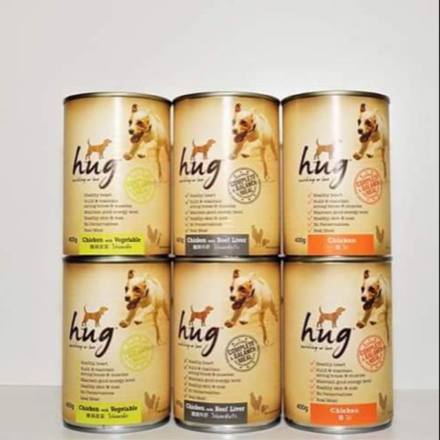 Pate hug lon 400gr cho chó hàng thái