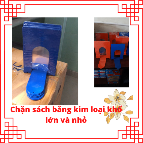 Combo 2 cái Chặn Sách Kim Loại