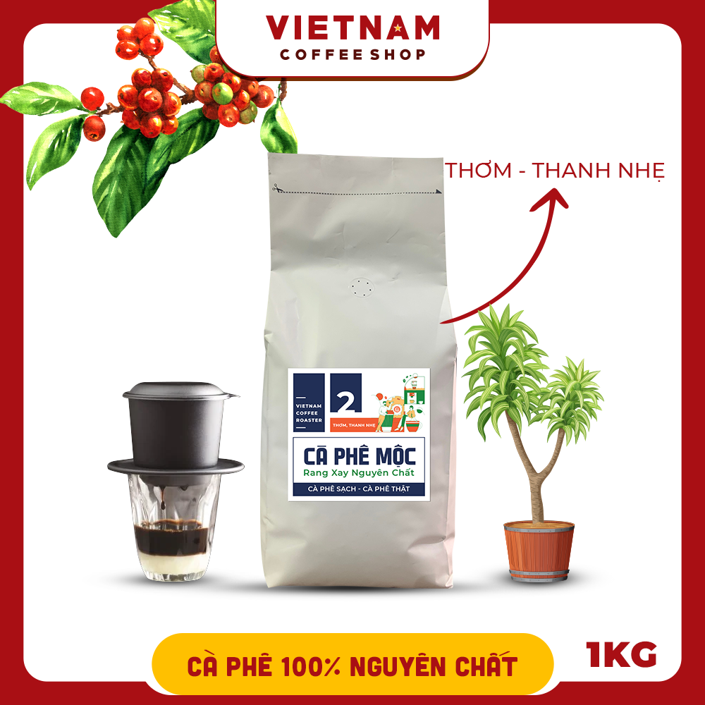 VietNam Coffee Shop - Cà phê Robusta Honey