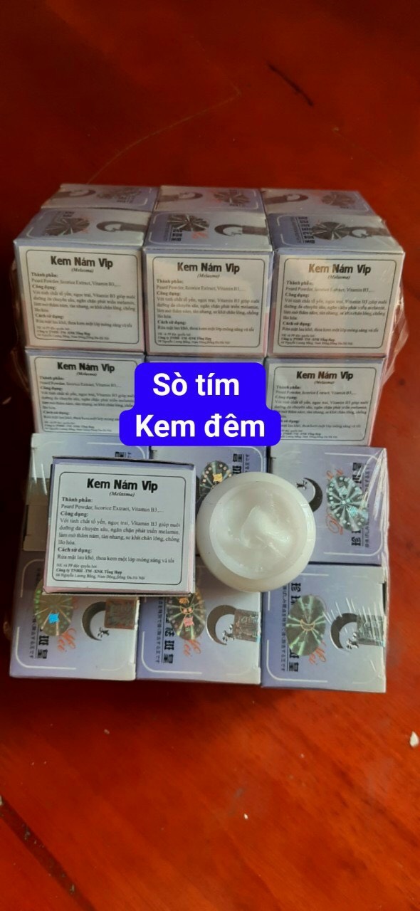 2 hủ Kem trắng da ban đêm