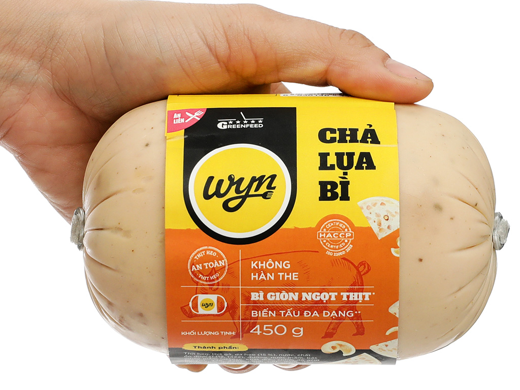 Feddy chả lụa bì - đòn 450gr hàng công ty (giao tphcm)