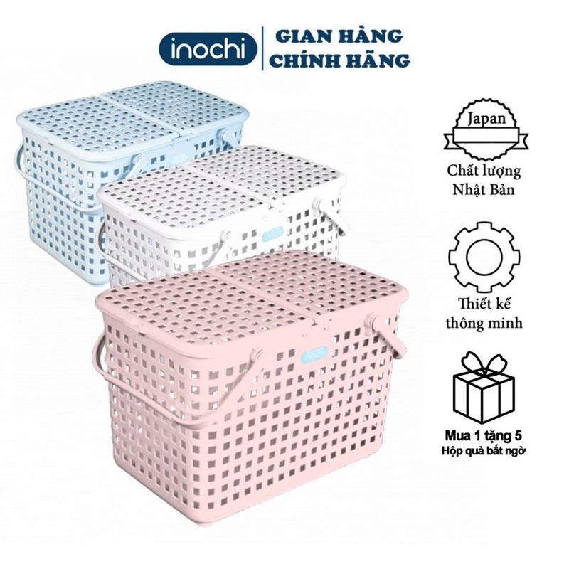 HCM! Giỏ đựng đồ đi sinh - Làn đựng đồ sơ sinh cao cấp kích thước