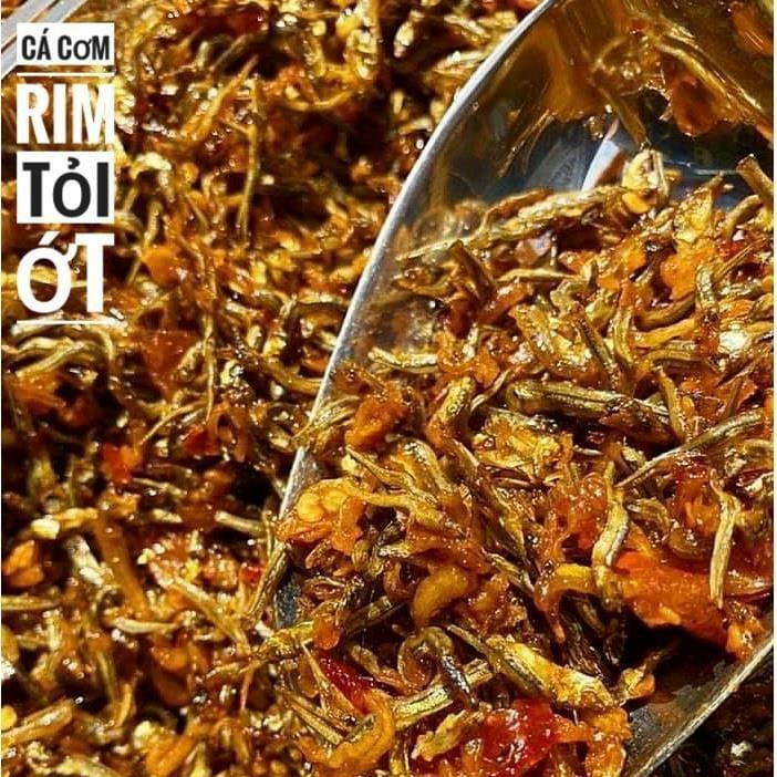 1 kg- cá cơm rim tỏi ớt đậm đà