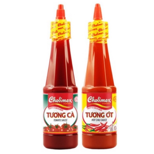 [HCM]Combo Chai Tương Ớt & Tương Cà Cholimex 270g