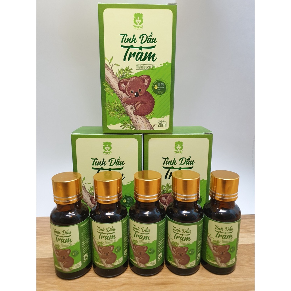 Tinh dầu tràm mipbi - tinh dầu tràm phòng cảm lạnh cho bé