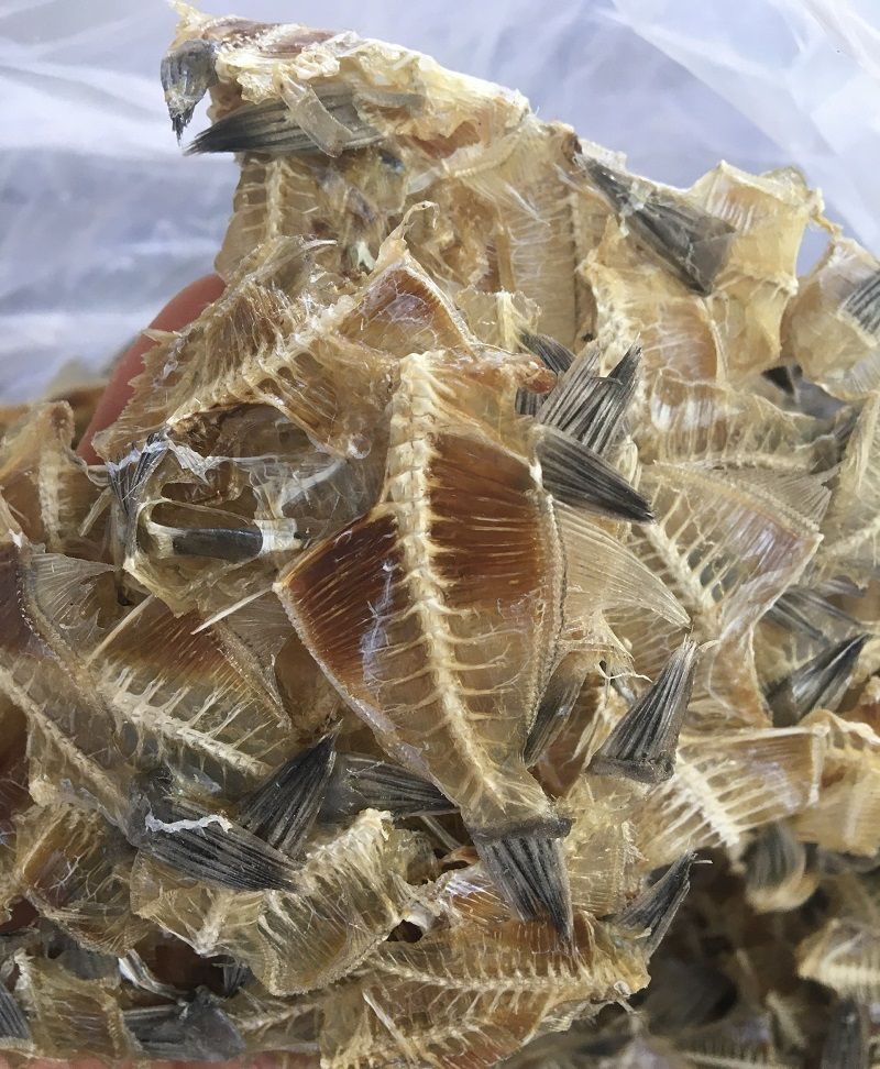 Khô xương cá bò giòn rụm - vựa khô yến vy