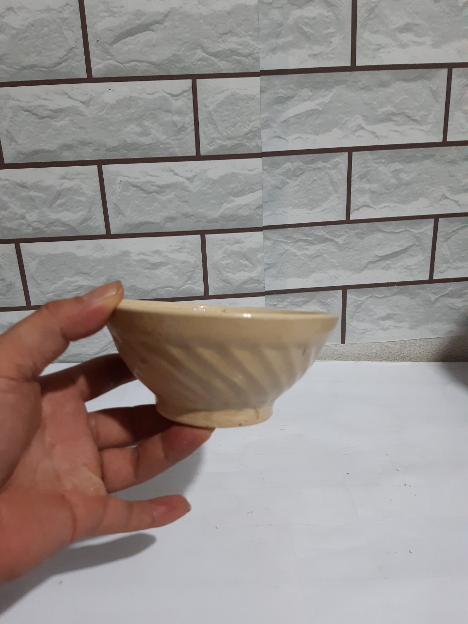 chén kiểu  xưa, chén đá 10 cái loại 2