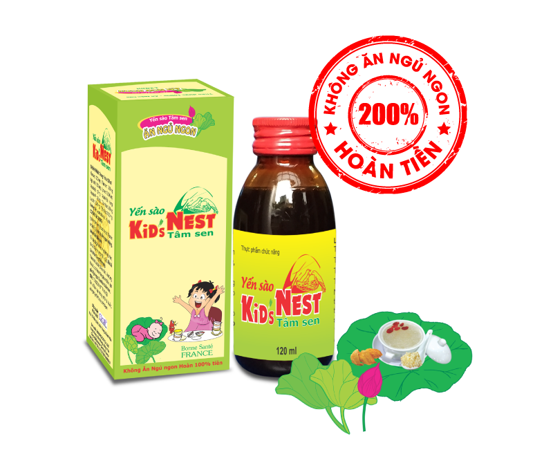 Yến sào KID'sNEST Tâm sen
