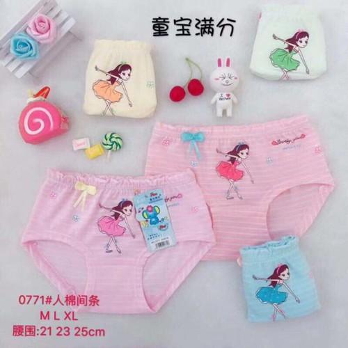 Combo 5 quần chip chéo cực xinh cho bé