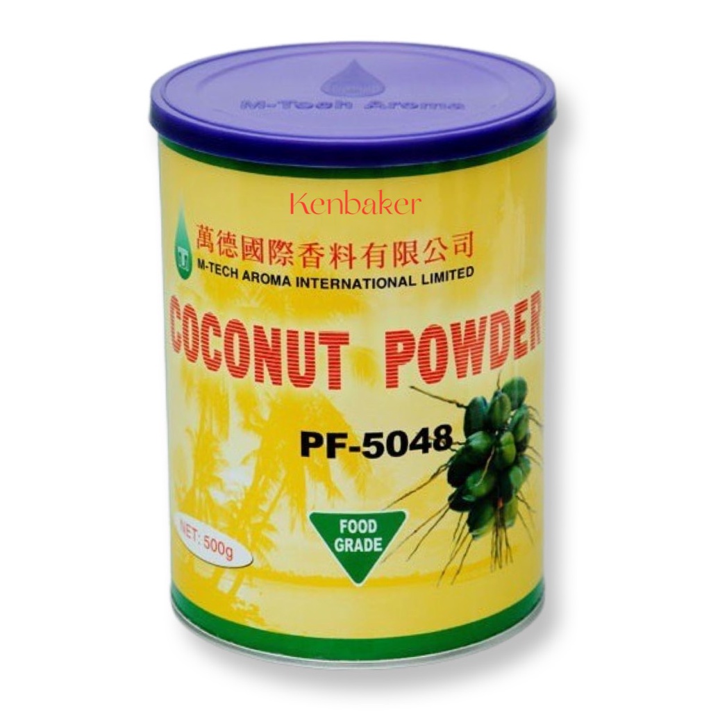 Bột hương dừa thực phẩm hộp 500g dạng bột dùng làm bánh kẹo, nấu chè, làm nước cốt dừa...