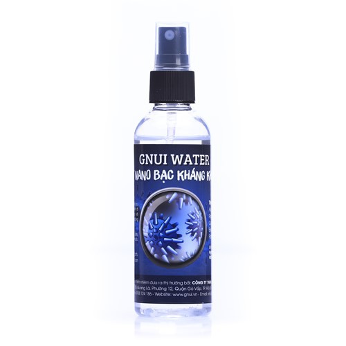 Xịt kháng khuẩn nano bạc GNUI 100ml hương táo