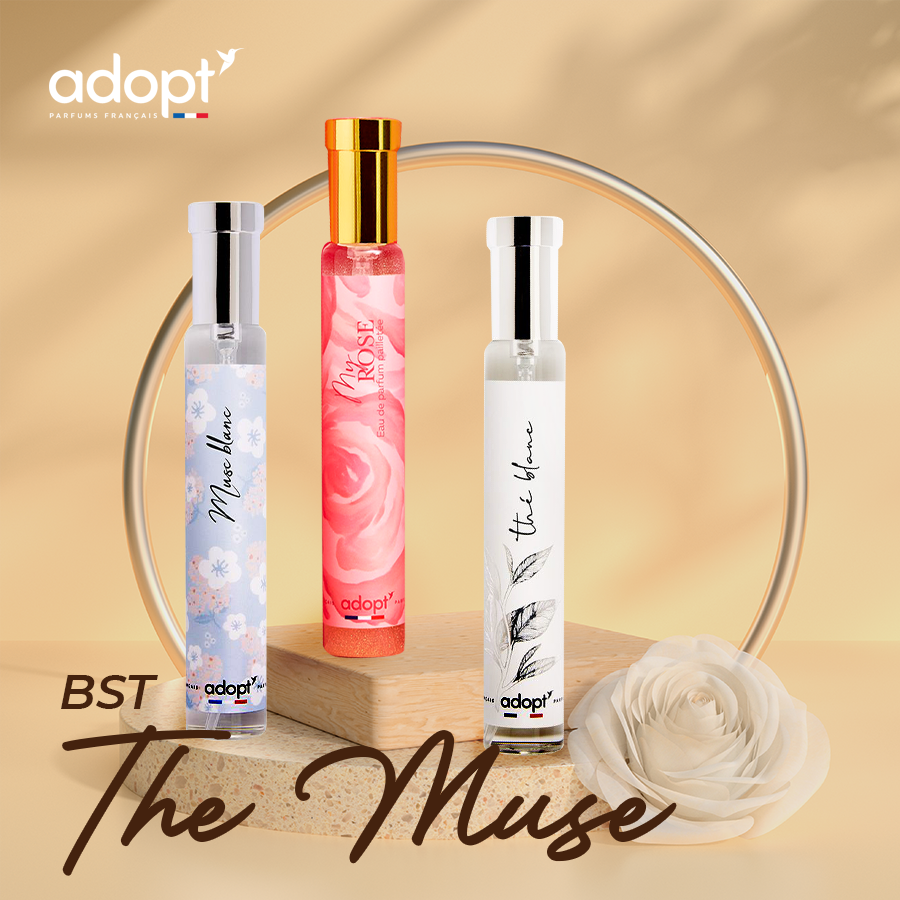 Bộ Sưu Tập Nước Hoa Nữ THE MUSE - Hương Thơm Nhẹ Nhàng Tựa Nàng Thơ - Nước Hoa Pháp Chính Hãng - Nuoc Hoa Nữ Thơm Lâu