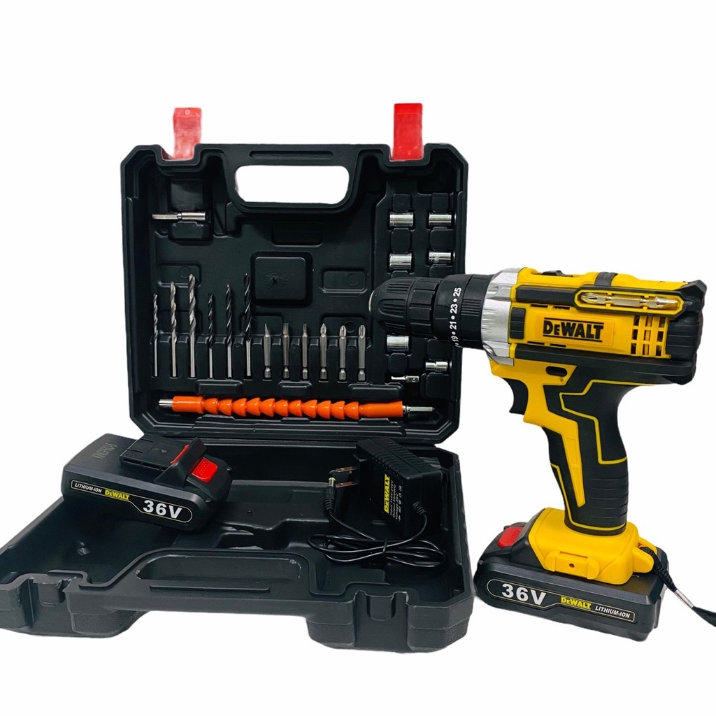 [HÀNG LOẠI 1] KHOAN PIN De.WAT 36V CÓ BÚA