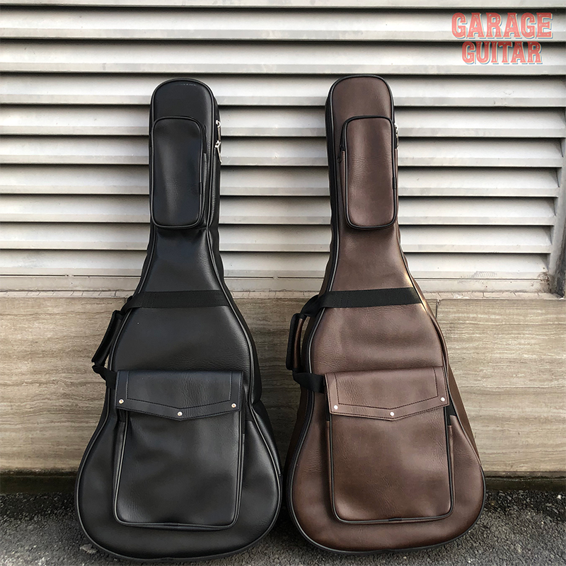 Bao đựng đàn guitar bằng da Super Bag dày dặn - Garage Guitar