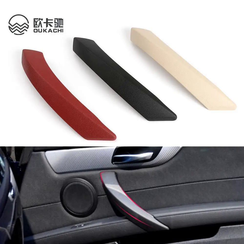 Sulhd-bọc tay nắm cửa đi qua, nội thất xe hơi, thay thế trang trí, đỏ, đen, màu be, BMW Z4, e89, The