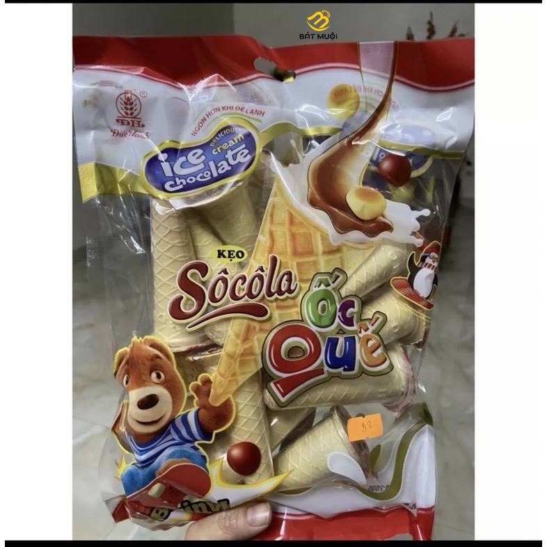 Kẹo sô cô La ốc quế bịch 300g hàng công ty Đức hạnh - Tạp hóa Bát Muội