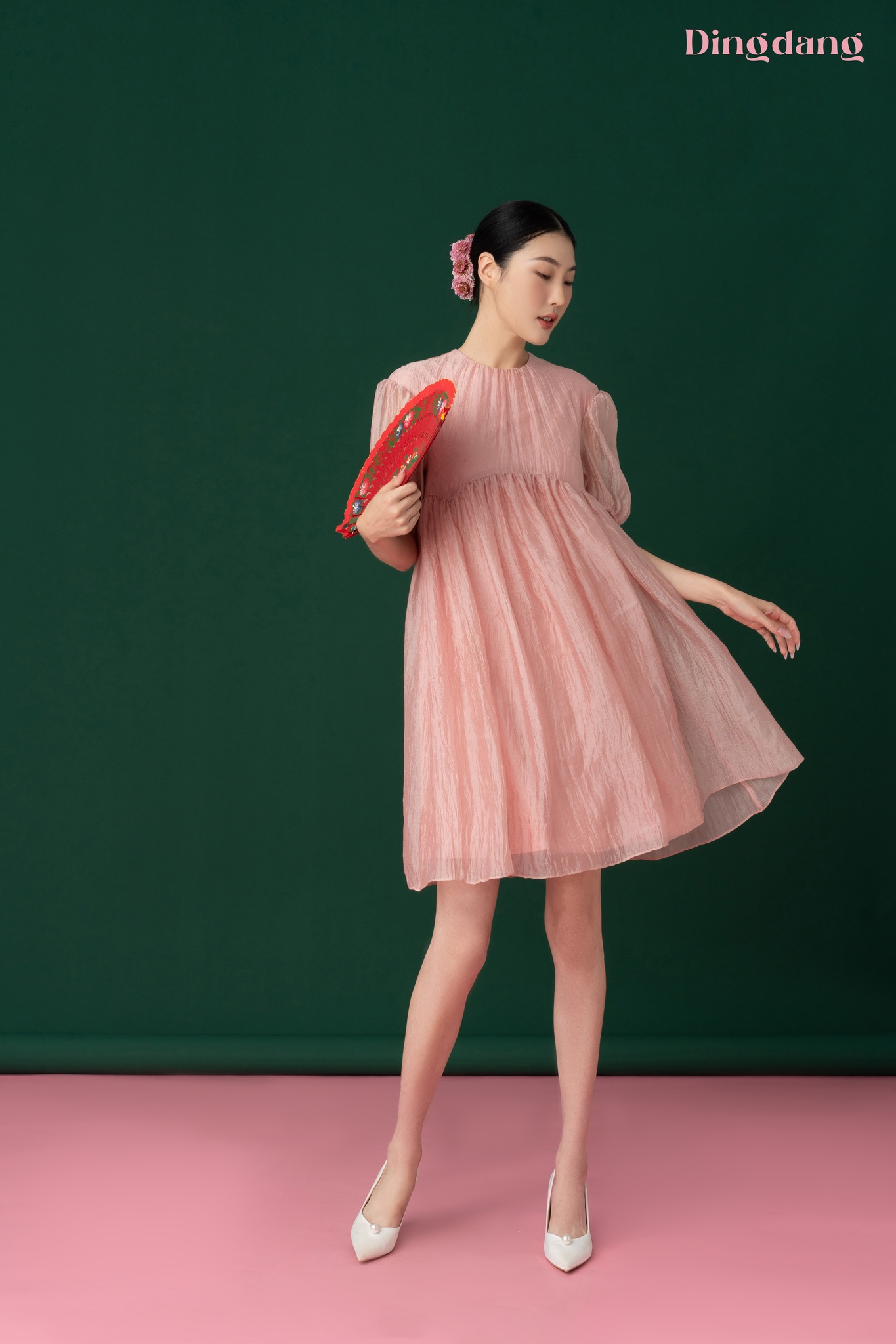 Đầm phom baby doll Thanh Di - Đing Đang
