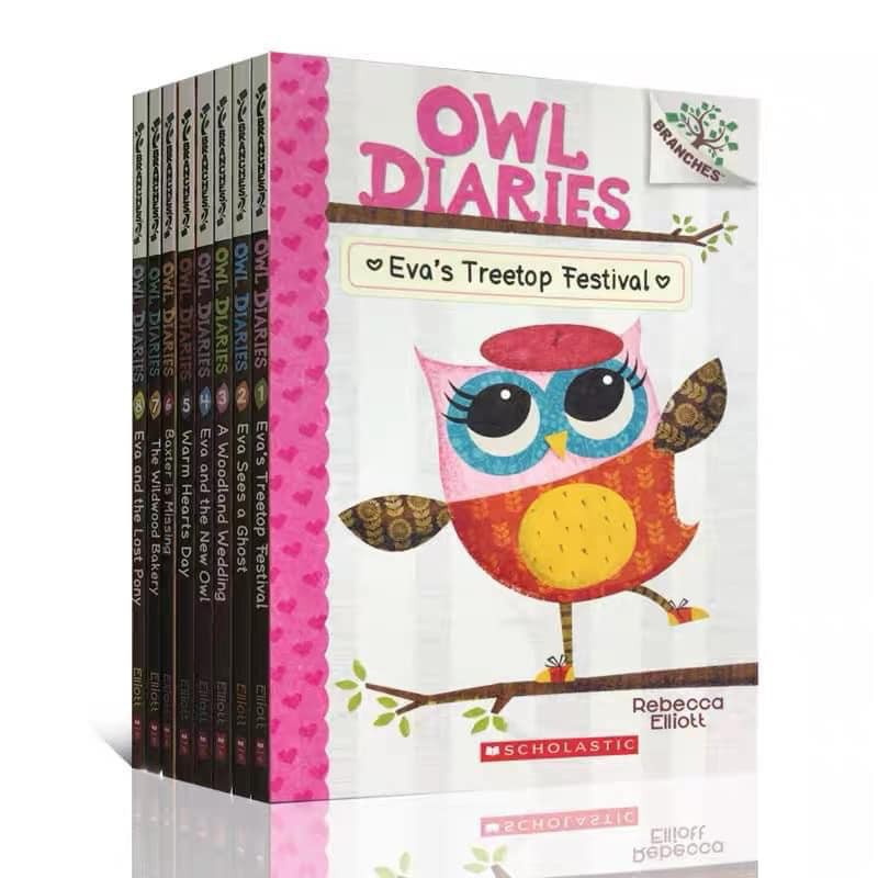 Original - Bộ 15q - Owl Diaries Scholastic