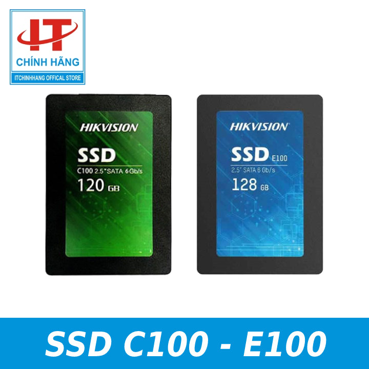 Ổ Cứng SSD Hikvision Hiksemi C100 120GB E100 128GB Sata III - Hàng Chính Hãng