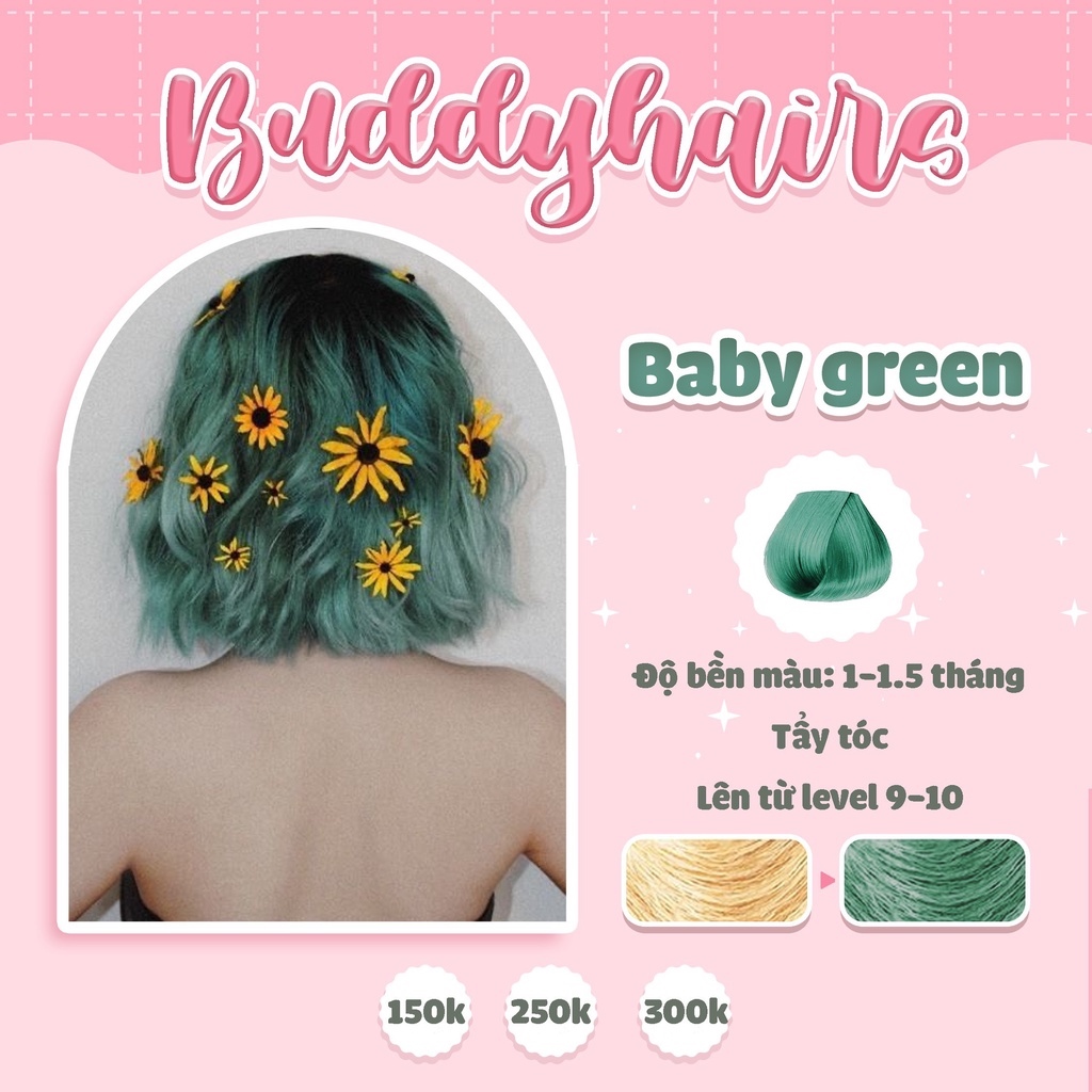Bạn đã bao giờ được thấy bóng mát của rêu xanh trên mái tóc của bạn chưa? Nhuộm xanh rêu mang lại một cảm giác độc đáo và nổi bật cho mái tóc của bạn. Hãy xem hình ảnh để cảm nhận rõ hơn vẻ đẹp của kiểu tóc này.