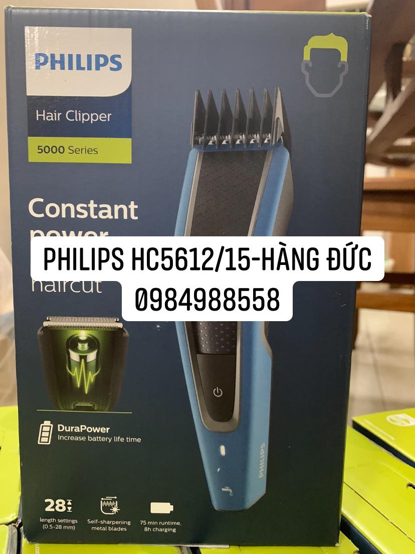 Tông đơ cắt tóc Philips series 5000 HC5612 - 28 chế độ điều chỉnh