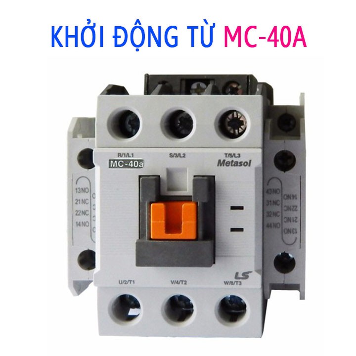 Khởi động từ 3 pha mc 40a- 220v