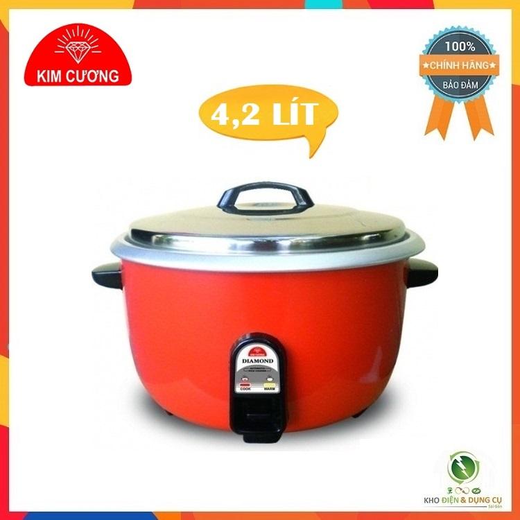 NỒI CƠM ĐIỆN 4,2 LÍT KIM CƯƠNG KC-4.2L NẮP RỜI