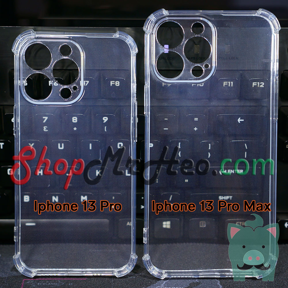 Ốp lưng dẻo chống sốc trong suốt iphone 13 pro max - ip 13 pro - ip13 - iphone 13 - iphone 13 mini - iphone 12 pro max - ip12 pro - iphone 12 - ip 12 mini