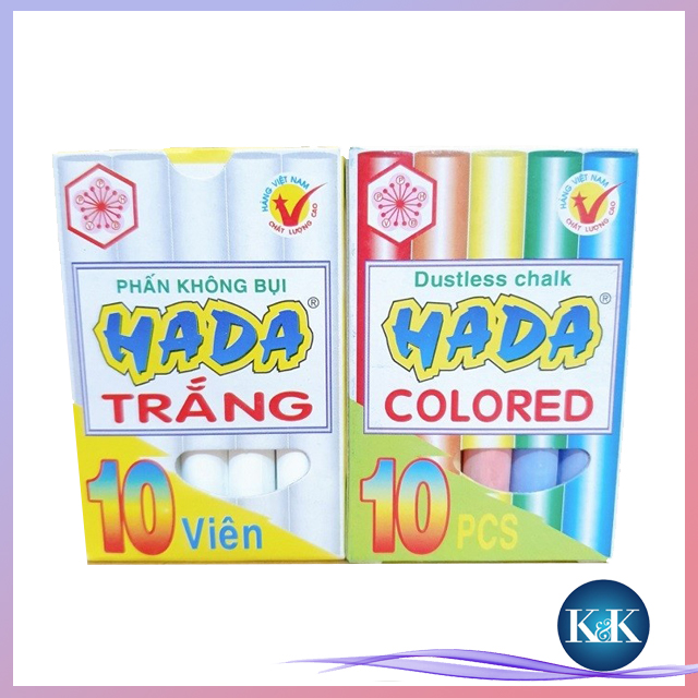 K&k ✾ phấn không bụi 10 viên hada