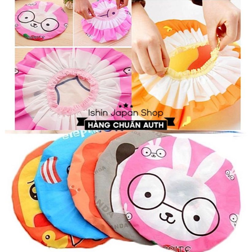 Mũ trùm tóc, ủ tóc hình thú xinh xắn