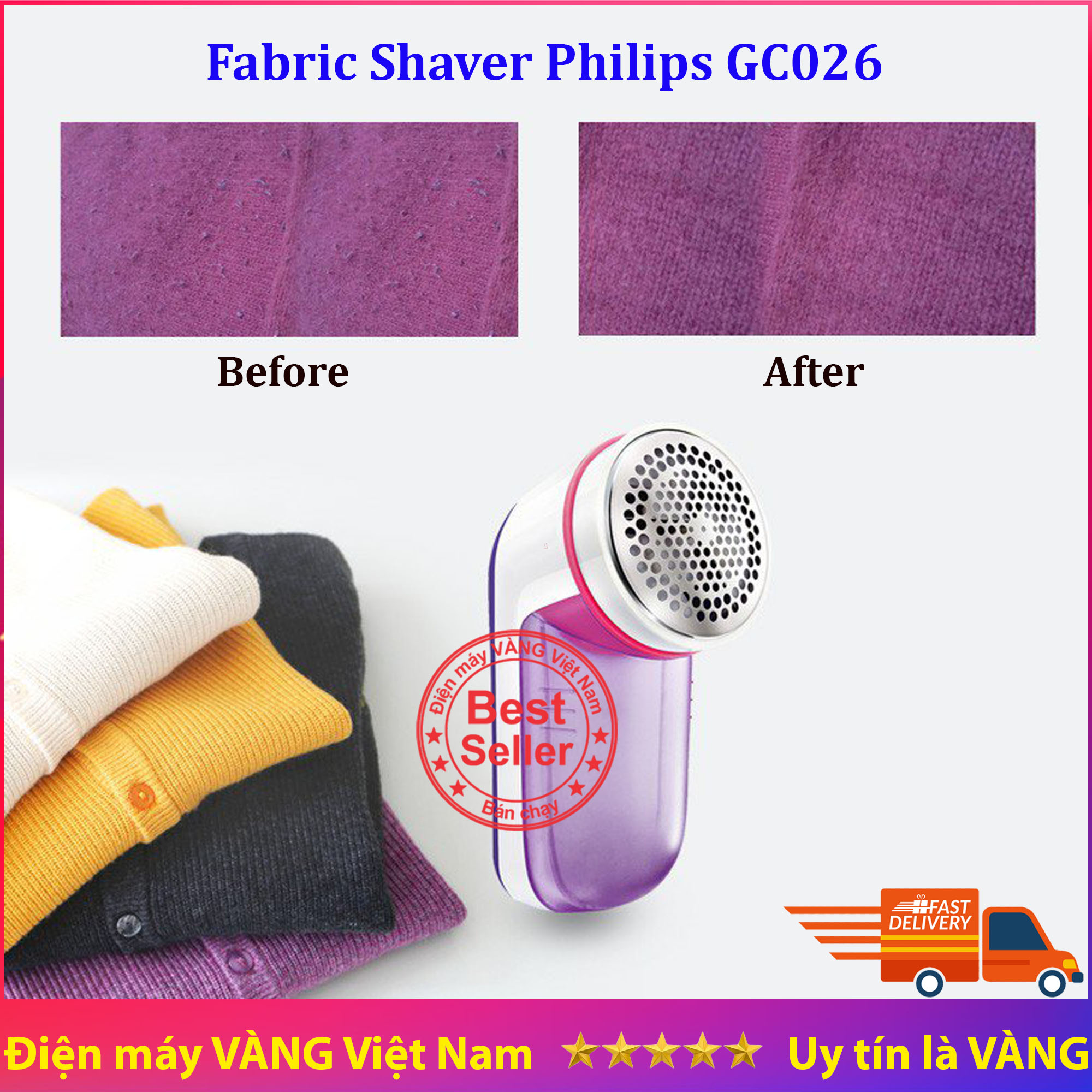 Máy cắt lông xù philips gc026