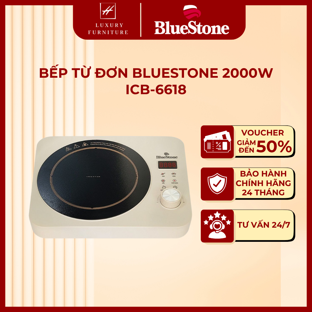 Bếp từ đơn BlueStone ICB-6618 2000W