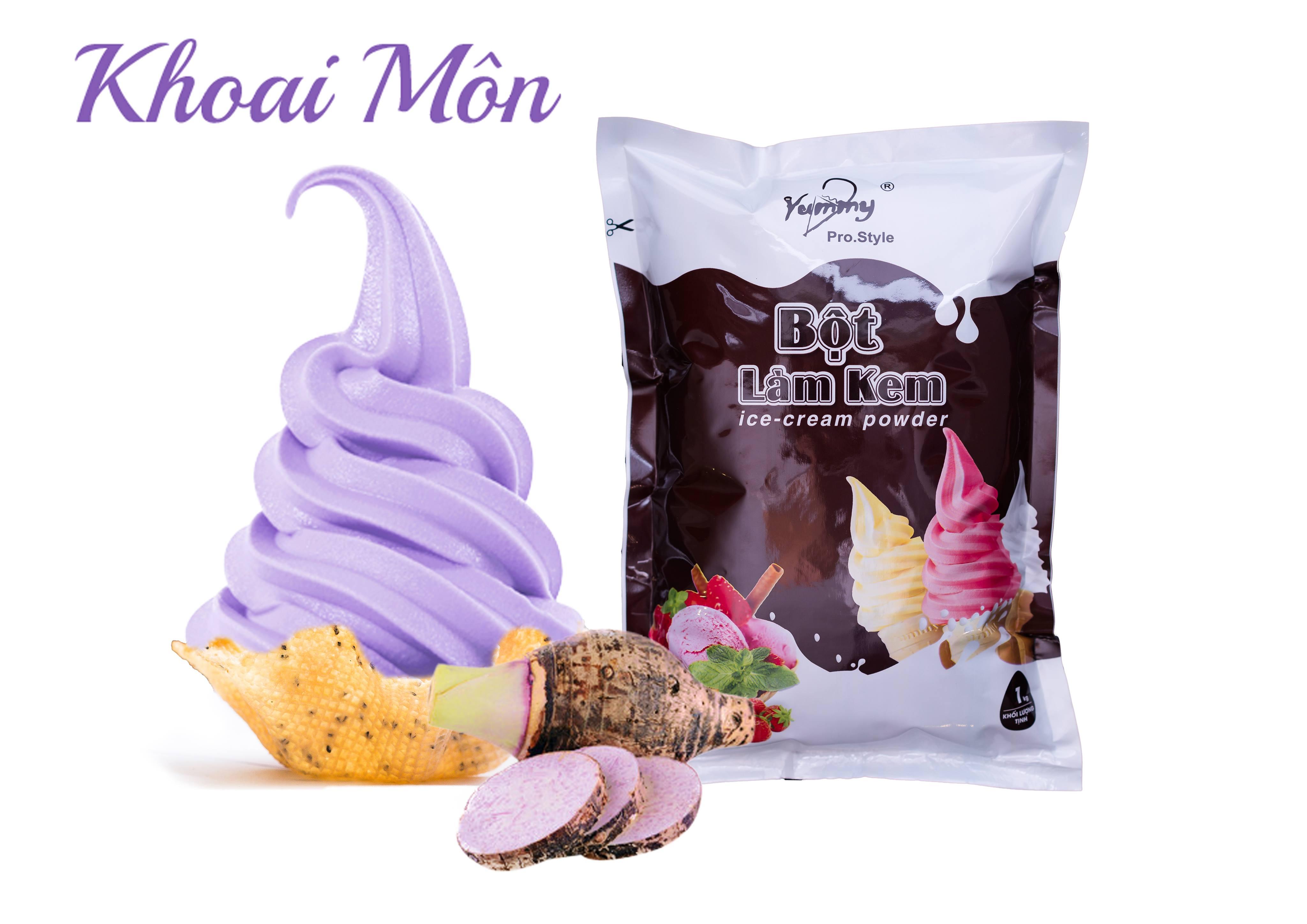 [HCM]Bột làm kem tươi hương môn