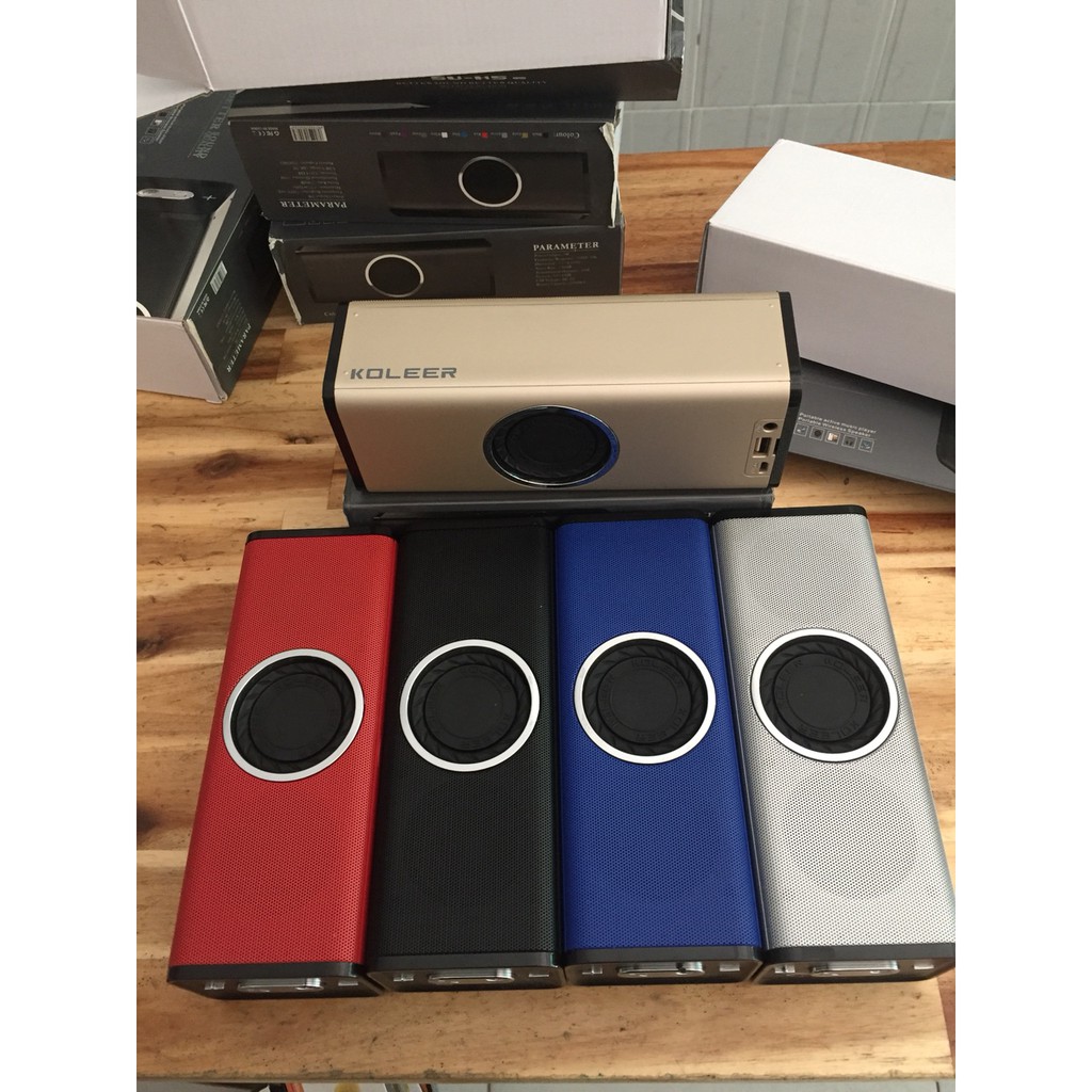 Loa bluetooth koleer su-h5 loa bluetooth koleer su-h5- âm thanh cực hay -hàng cao cấploa nghe nhạc hay koleer su - h5 âm thanh khủng -loa bluetooth koleer h5 chính hãng siêu bass