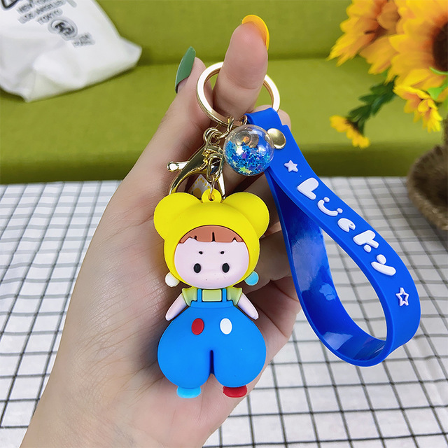 [HCM]Móc khóa cô bé lọ lem dễ thương móc khóa xe máy móc khóa xe ô tô móc khóa cặp đôi MS 54 - Alanion House