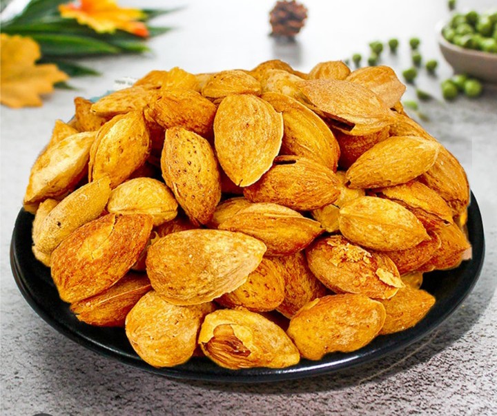 Hạnh nhân rang bơ mỏng vỏ thơm ngon- 500gram