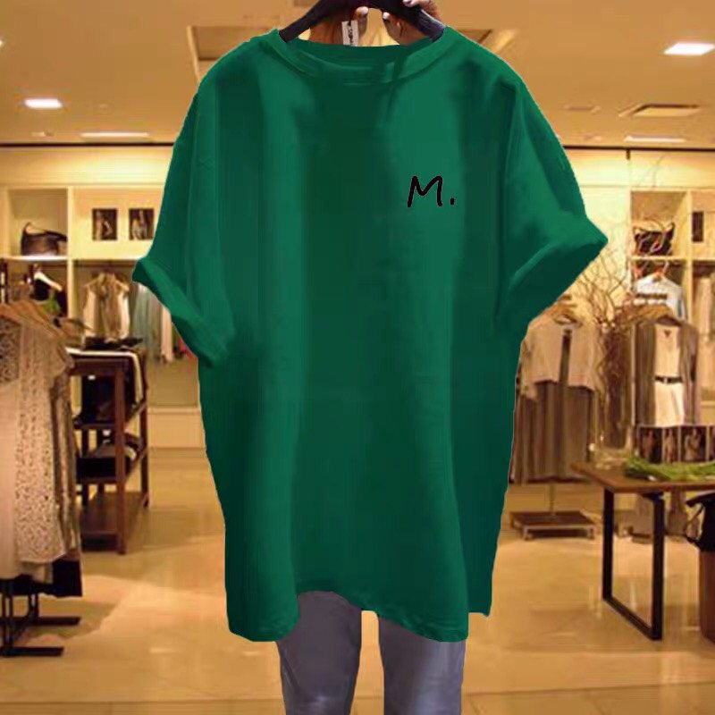 Áo thun chữ M Chất liệu su cotton