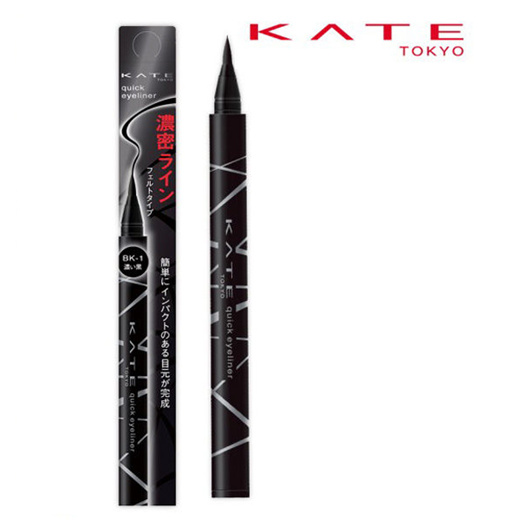 Bút kẻ mắt nước đầu dạ Kanebo Kate Quick Eyeliner - Đen