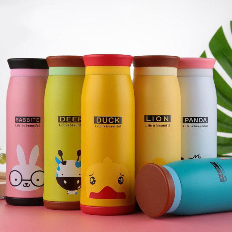 [CHỌN MẪU] Bình giữ nhiệt hình thú, bình giữ nhiệt hoạt hình 500ml, bình nước giữ nhiệt, bình đựng nước giữ nhiệt, bình đựng nước giữ nhiệt inox, bình nước giữ nhiệt đễ thương, bình nước giữ nhiệt cute hơn ly giữ nhiệt GDHOA20