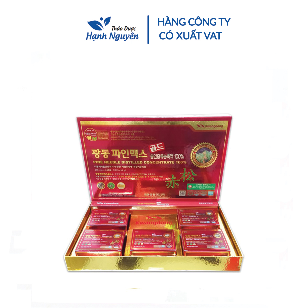 Tinh Dầu Thông Đỏ KwangDong Hàn Quốc - Thảo Dược Hạnh Nguyên