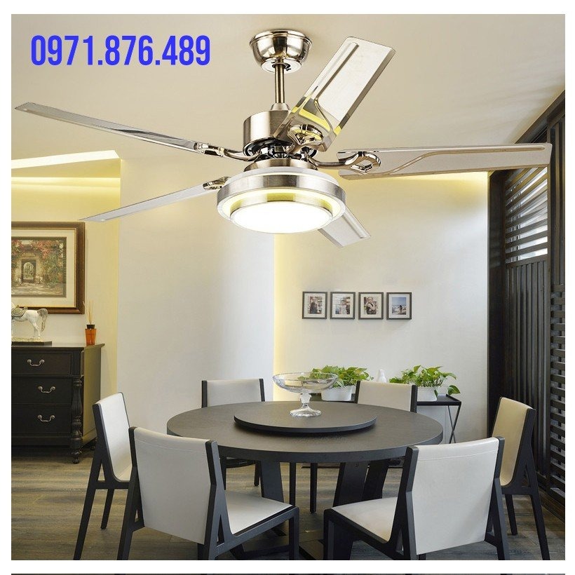 Quạt Trần Lõi Đồng, [Có Tặng Kèm Móc Cao su Treo Quạt] 3 Chế Độ Đèn LED, Có Điều Từ Xa, Động Cơ DC 2 Chiều GióTiết Kiệm Điện, Đường Kính Cánh 1m35 [Bảo Hành 5 Năm]